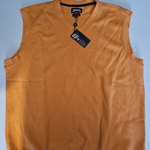 Ashworth Orange Sleevless V-Neck Top